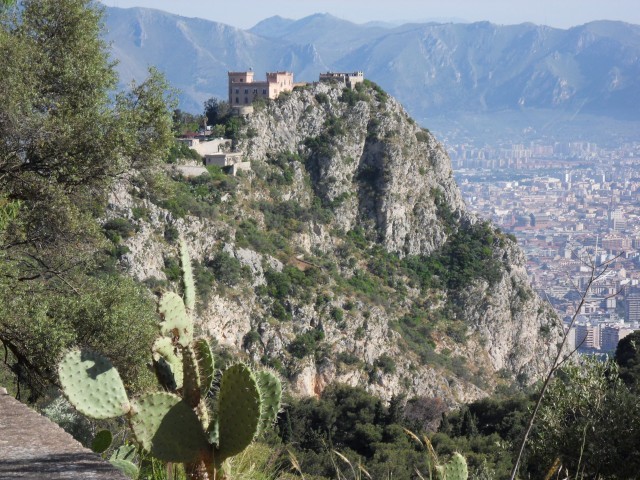 Blick vom Monte Pellegrino auf Palermo